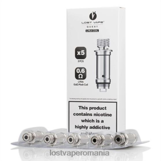 Lost Vape Lyra bobine de schimb (pachet de 5) bobină plasă 0,6 ohmi - Lost Vape flavors Romania VB8ZJ391