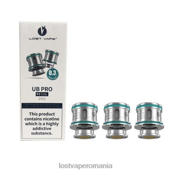 Lost Vape UB bobine pro p3 0,3 ohmi - Lost Vape disposable VB8ZJ109