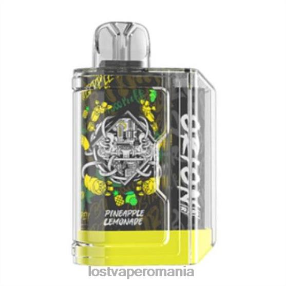 Lost Vape Orion bar de unică folosință | 7500 puf | 18 ml | 50 mg limonada de ananas - Lost Vape flavors Romania VB8ZJ51
