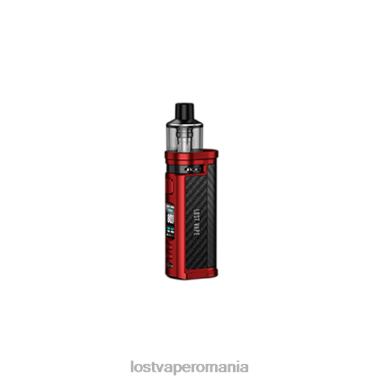 Lost Vape Centaurus q80 pod mod fibră de carbon roșie mată - Lost Vape bucharest VB8ZJ320