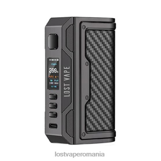 Lost Vape Thelema quest 200w mod gunmetal/fibră de carbon - Lost Vape price Romania VB8ZJ175