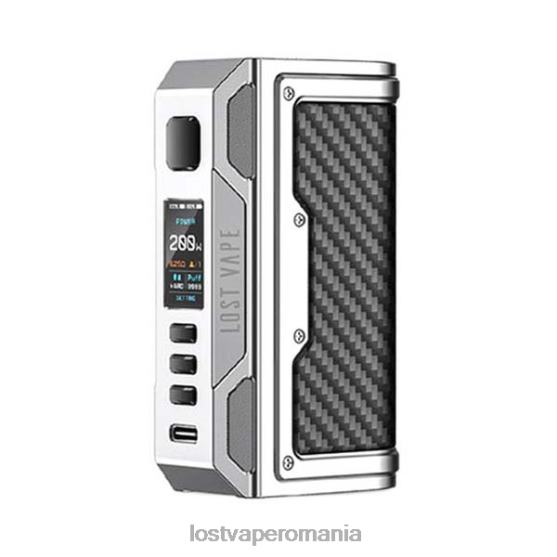 Lost Vape Thelema quest 200w mod inox/fibră de carbon - Lost Vape disposable VB8ZJ179