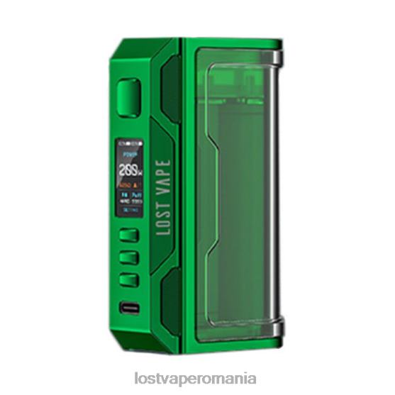Lost Vape Thelema quest 200w mod verde/clar - Lost Vape price Romania VB8ZJ185