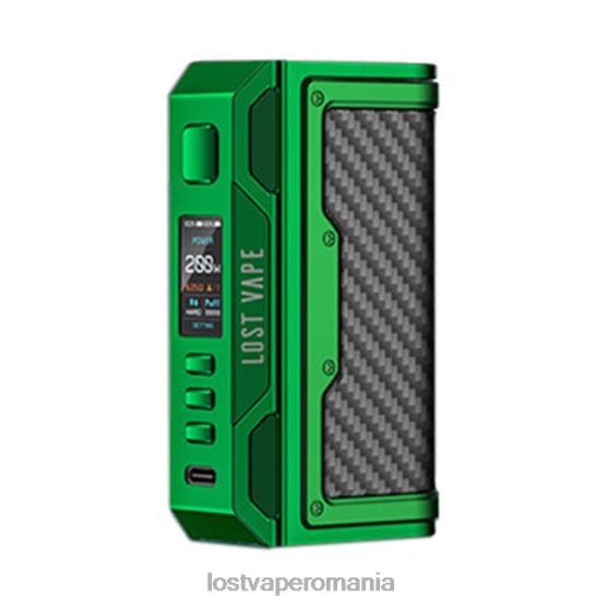 Lost Vape Thelema quest 200w mod verde/fibră de carbon - Lost Vape pods near me VB8ZJ184