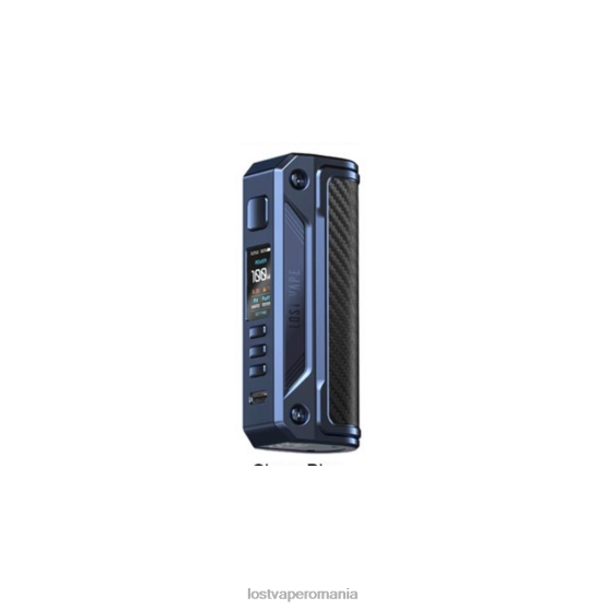 Lost Vape Thelema solo 100w mod albastru sierra/fibră de carbon - Lost Vape pods near me VB8ZJ254
