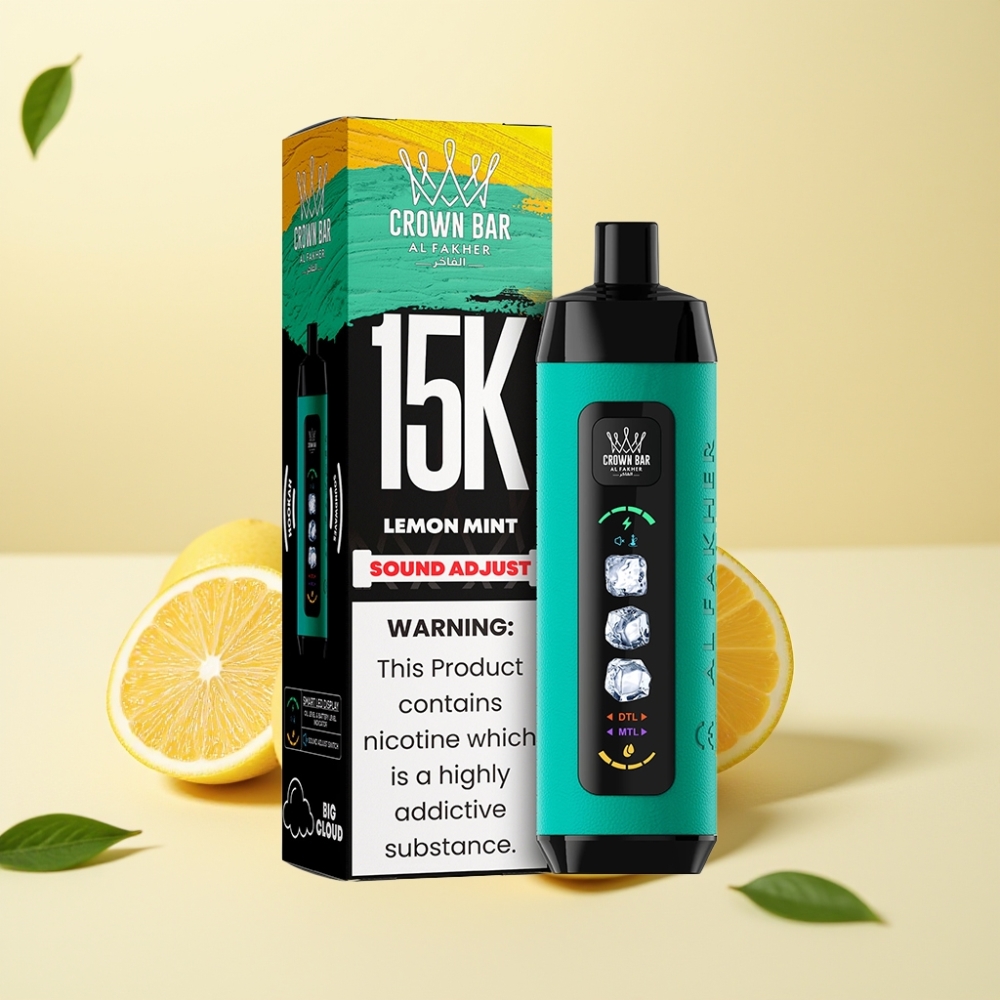 Al Fakher 15k Ice Adjust Clouds Disposable Device 15000 Puffuri LED Display Lamaie Mentă Al Fakher 15k Ice Adjust Clouds Disposable Device 15000 Puffuri LED Display Lamaie Mentă