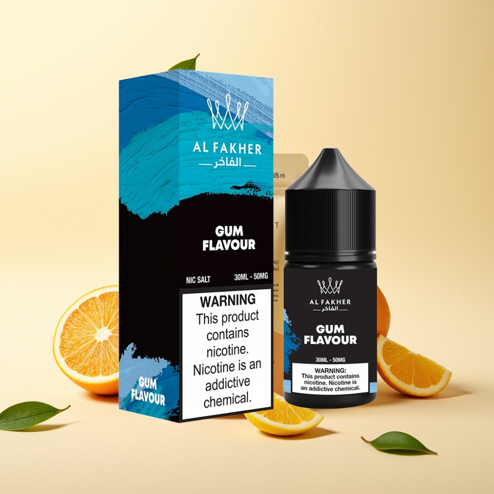 AL Fakher Nicotine Salt E-Liquid 30ml 50MG Aroma de Gumă AL Fakher Nicotine Salt E-Liquid 30ml 50MG Aroma de Gumă