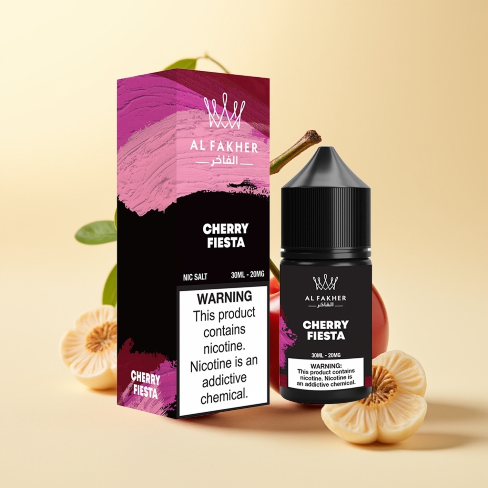 AL Fakher Nicotine Salt E-Liquid 30ml Cherry Fiesta 20mg