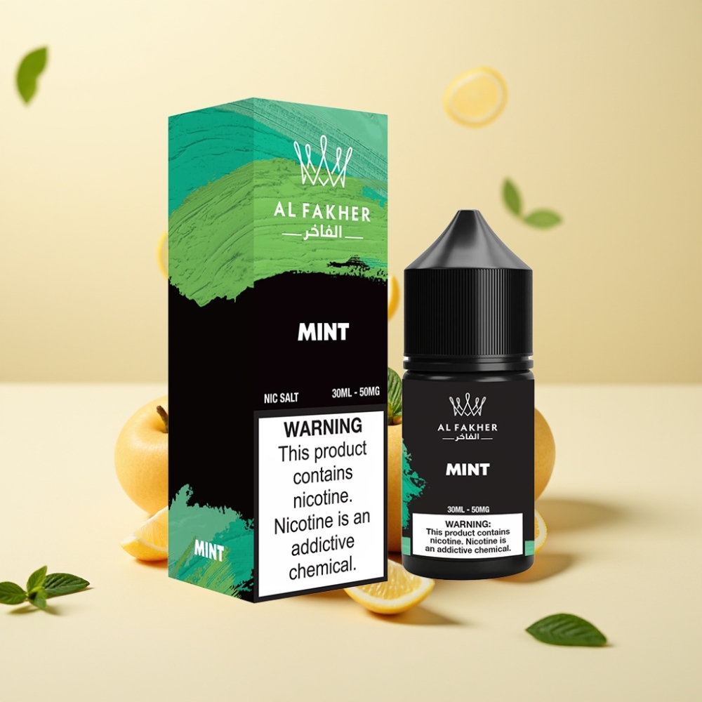 AL Fakher Nicotine Salt E-Liquid 50MG Mentă