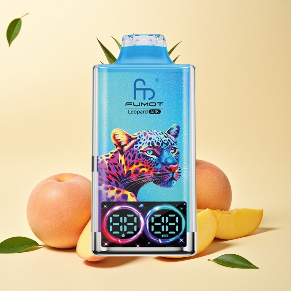 Fumot Leopard 40K Puffs Disposable Vape 700mAh Dual Mesh Peachy Mango Pineapple Fumot Leopard 40K Puffs Disposable Vape 700mAh Dual Mesh Peachy Mango Pineapple