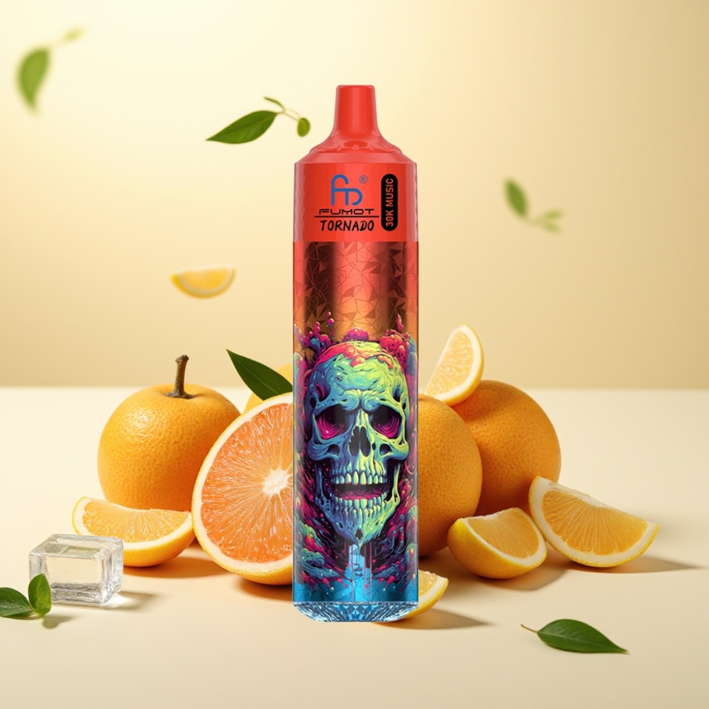 Fumot RandM Tornado 30000 Puffs 30mL 2%/5% Gheață Luxuriantă