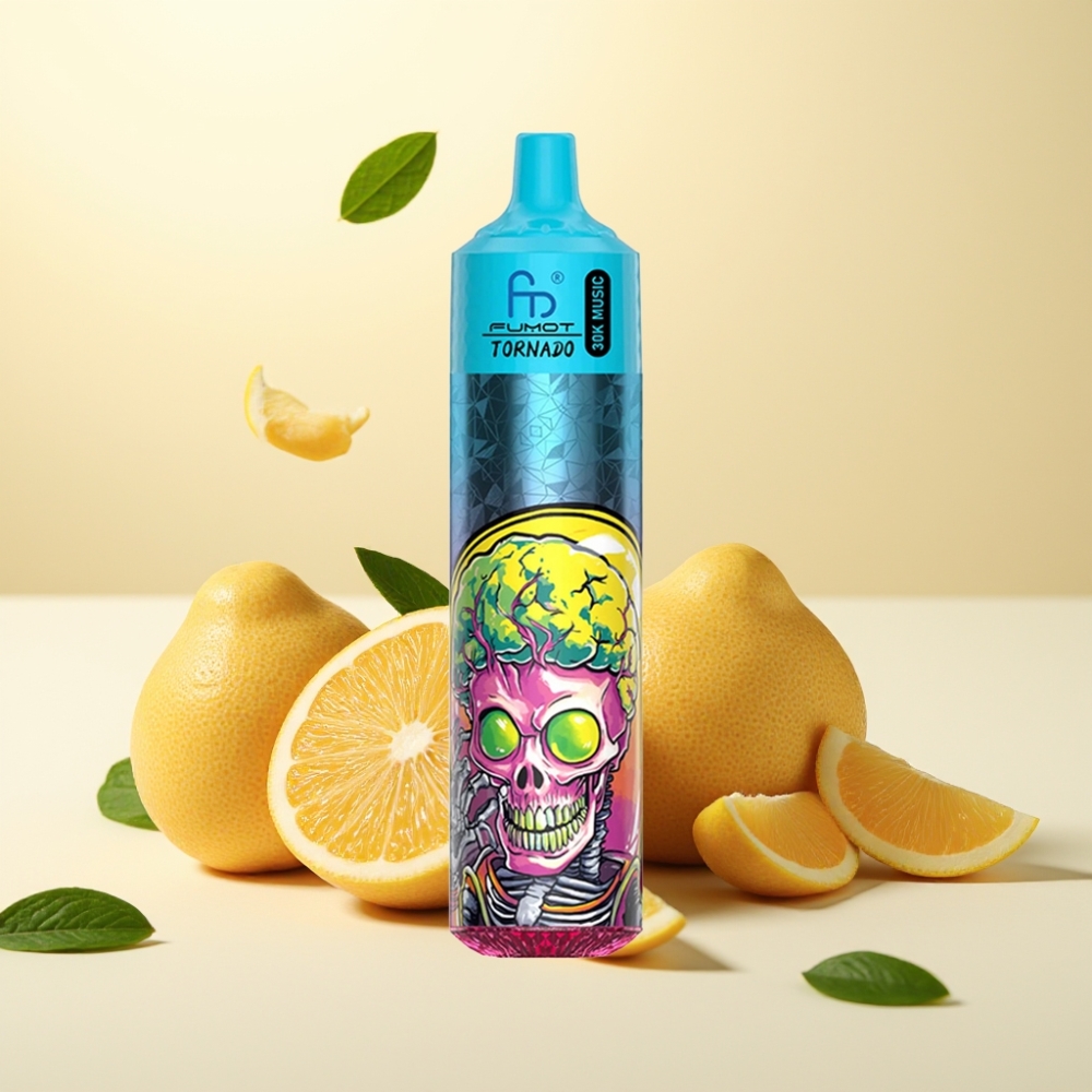 Fumot RandM Tornado 30000 Puffs 30mL LED Mint Ice 2% 5% 600mAh