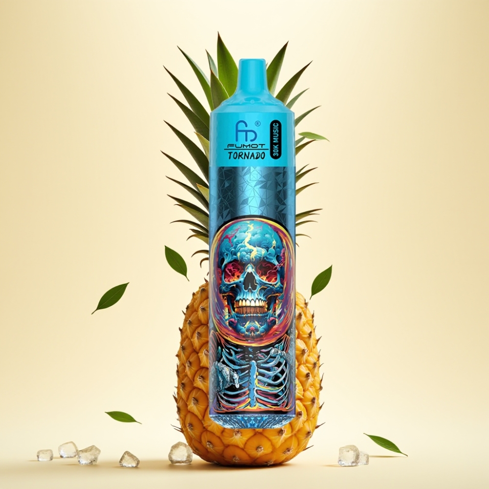 Fumot RandM Tornado 30000 Pufuri 30mL 5% Ananas Gheață