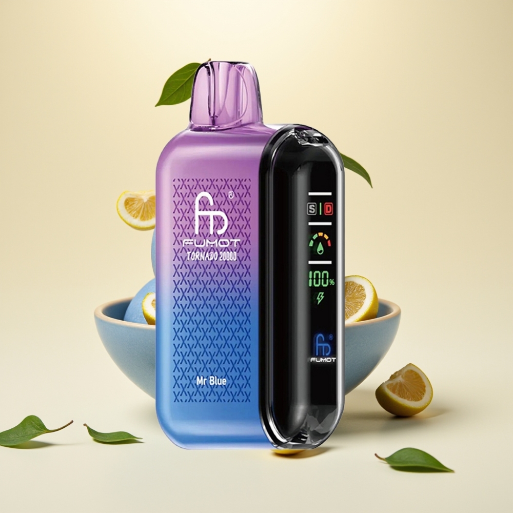 Fumot Tornado 20000 Puffs Dual Mesh 20ml Domnul Albastru