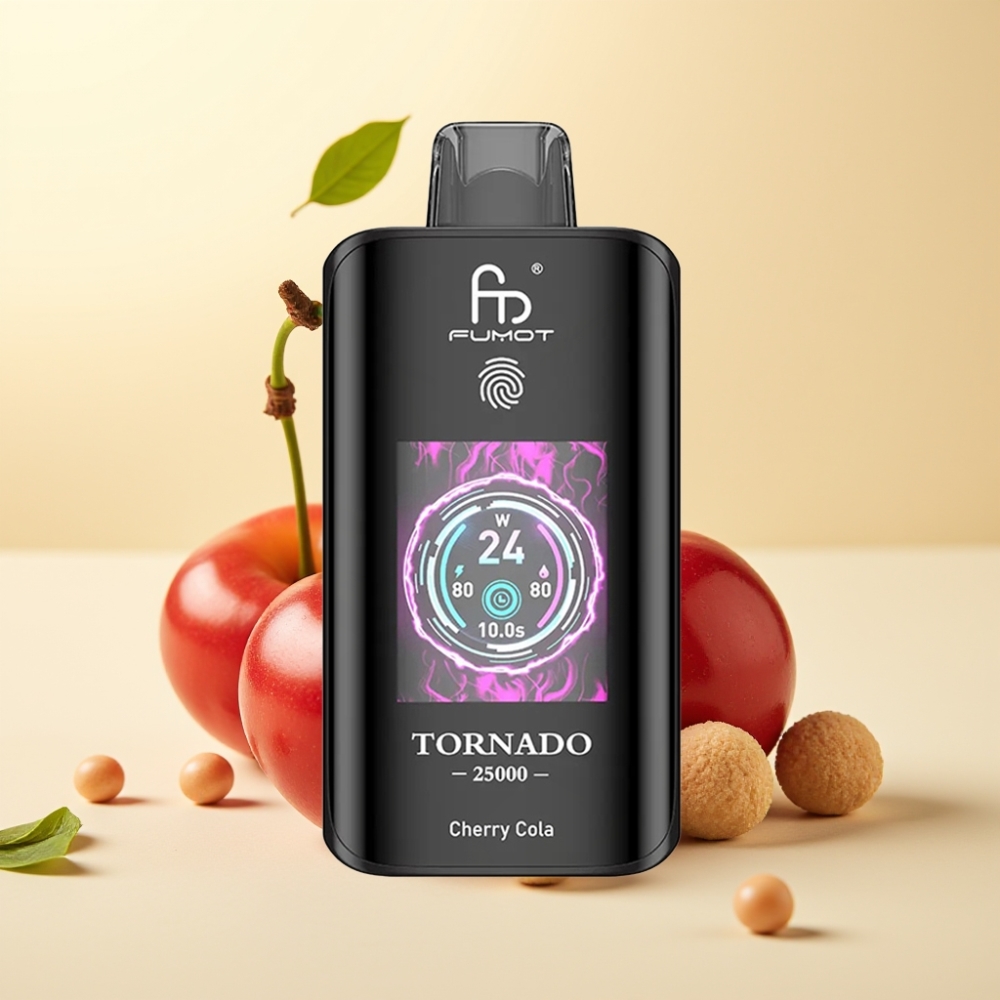 Fumot Tornado 25000 Puffs HD Screen Cherry Cola 20ml 700mAh Type-C