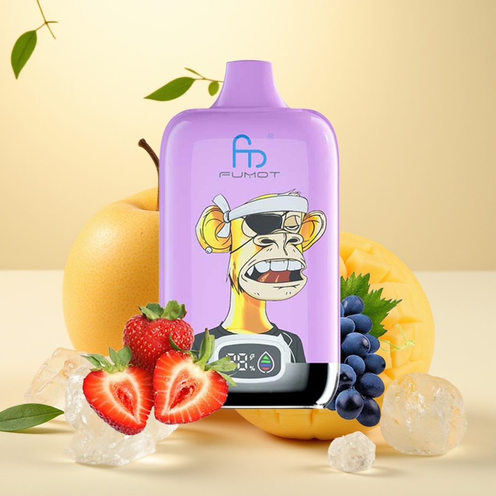 Fumot Tornado Digital Box 12000 Puffs 20ml Mango On Ice MTL Mesh Coil Type-C Fumot Tornado Digital Box 12000 Puffs 20ml Mango On Ice MTL Mesh Coil Type-C