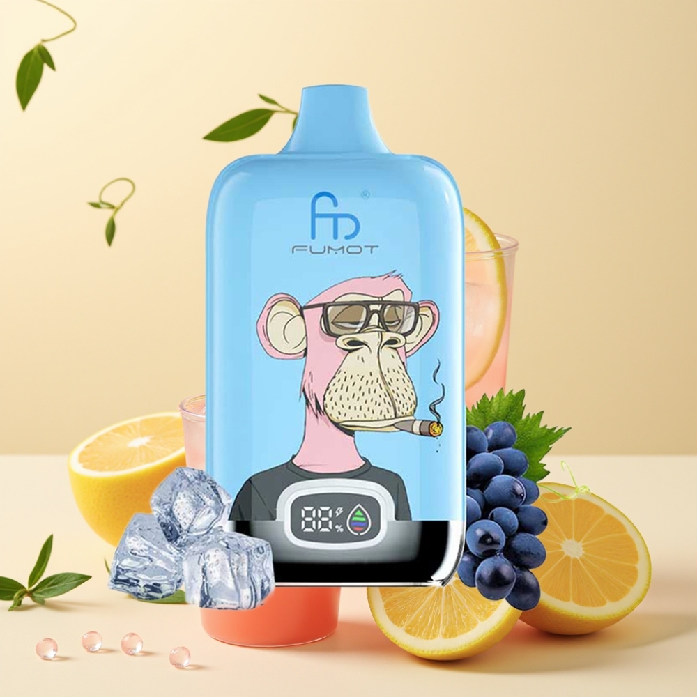 Fumot Tornado Digital Box 12000 Puffs 20ml Pink Lemonade Mesh Coil Type-C Fumot Tornado Digital Box 12000 Puffs 20ml Pink Lemonade Mesh Coil Type-C