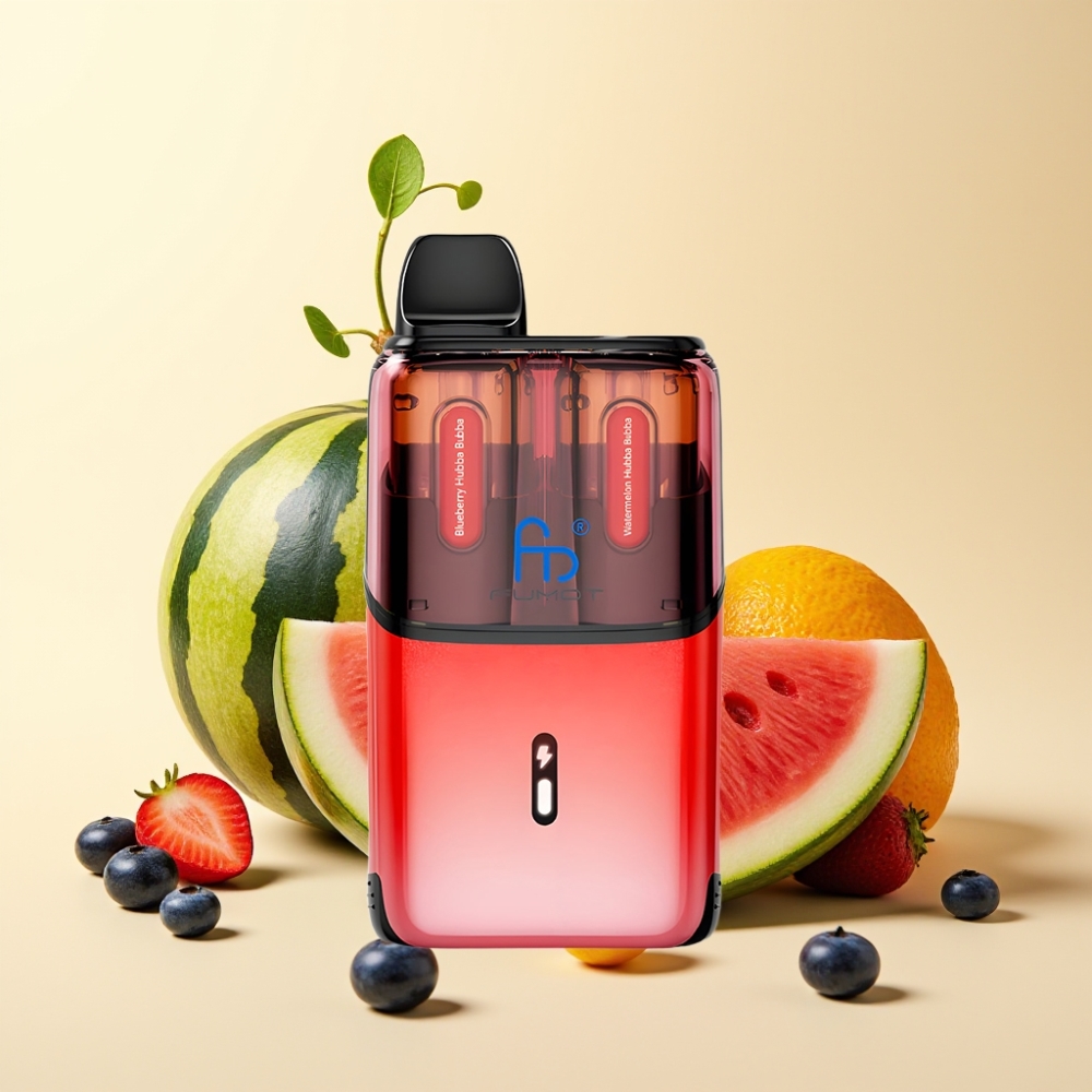 Fumot Ultra T32000 32000 de fumuri 800mAh 24ml Afine Hubba Bubba - Pepene Hubba Bubba Fumot Ultra T32000 32000 de fumuri 800mAh 24ml Afine Hubba Bubba - Pepene Hubba Bubba