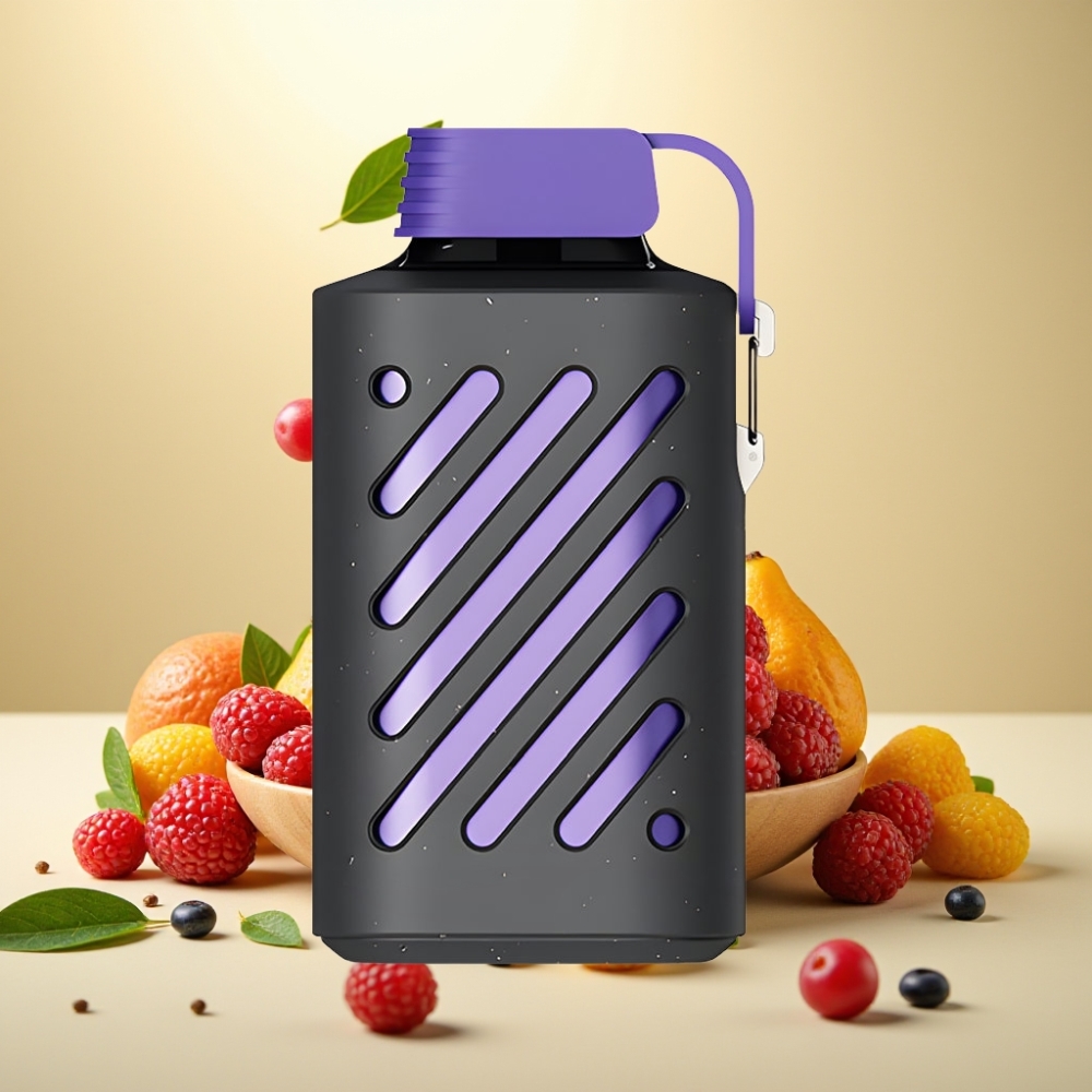 VOZOL GEAR 10000 Disposable Vape Furtună de Fructe de Pădure cu 65% PCR și VAMT Mesh Coil