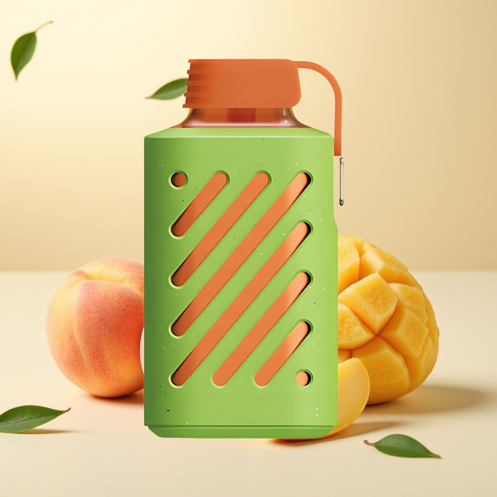 VOZOL GEAR 10000 Disposable Vape Peach Mango Pepene cu 20ml E-Lichid și 500mAh Baterie