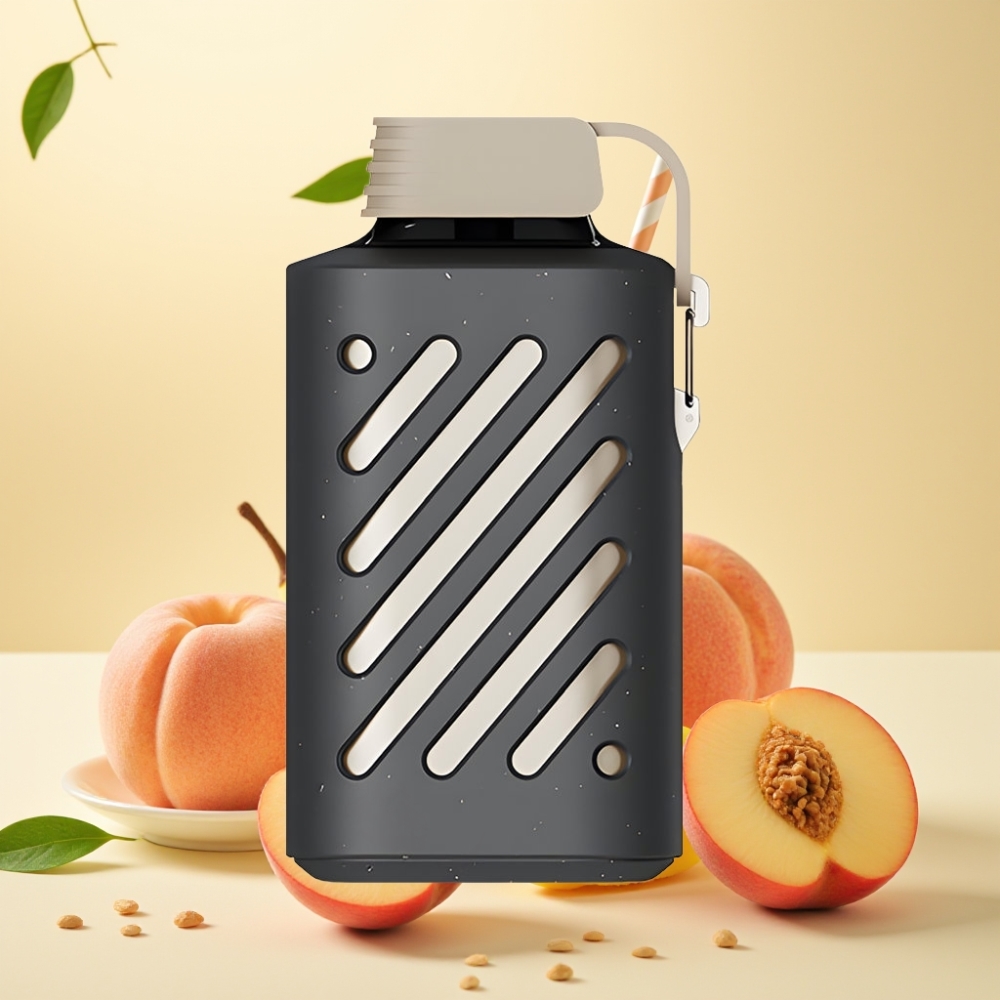 VOZOL GEAR 10000 Disposable Vape Peach Mango Smoothie 20ml E-liquid VAMT Mesh Coil