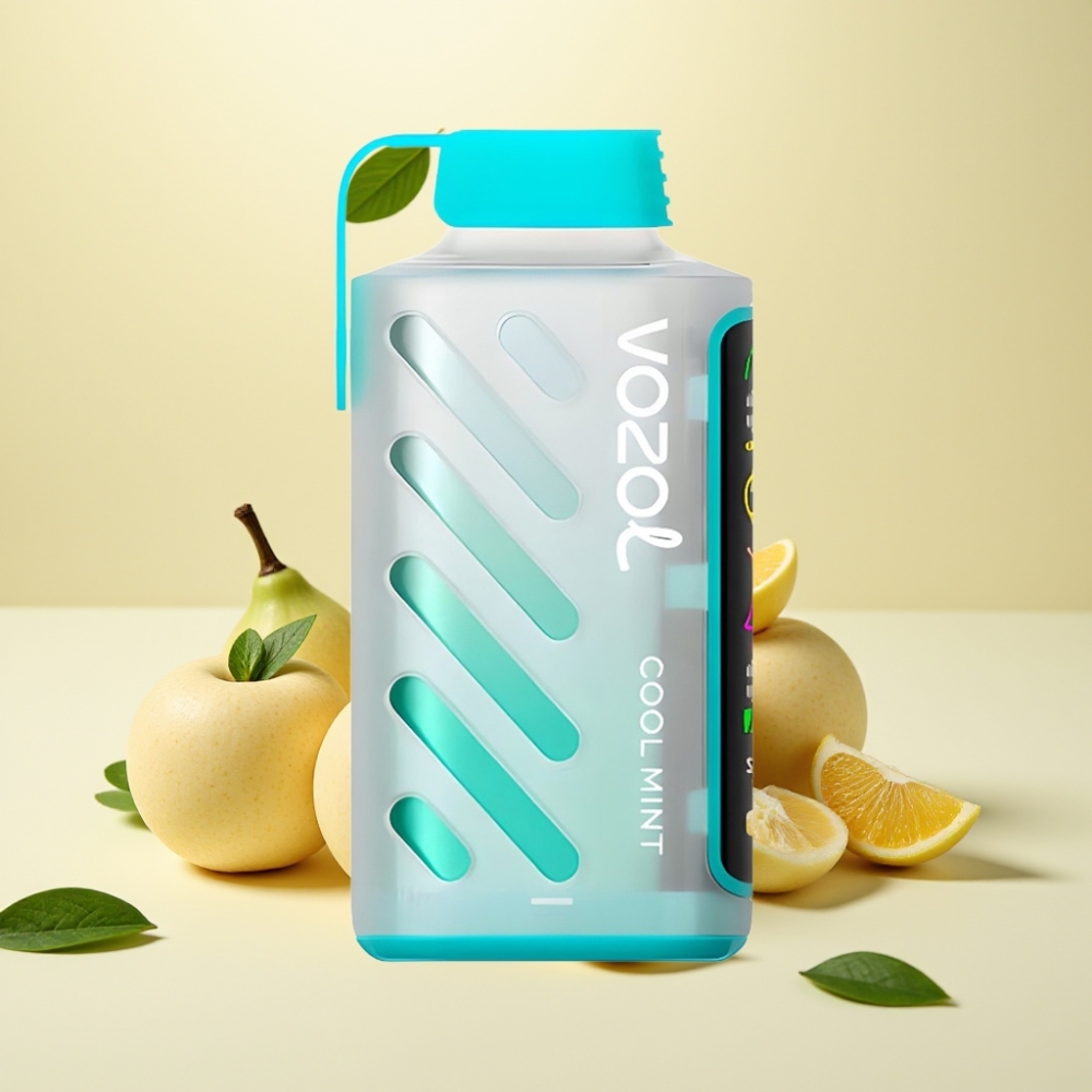 VOZOL Gear Power 20000 Puffs Dual Mesh Coil Cool Mint Full Screen Display VOZOL Gear Power 20000 Puffs Dual Mesh Coil Cool Mint Full Screen Display