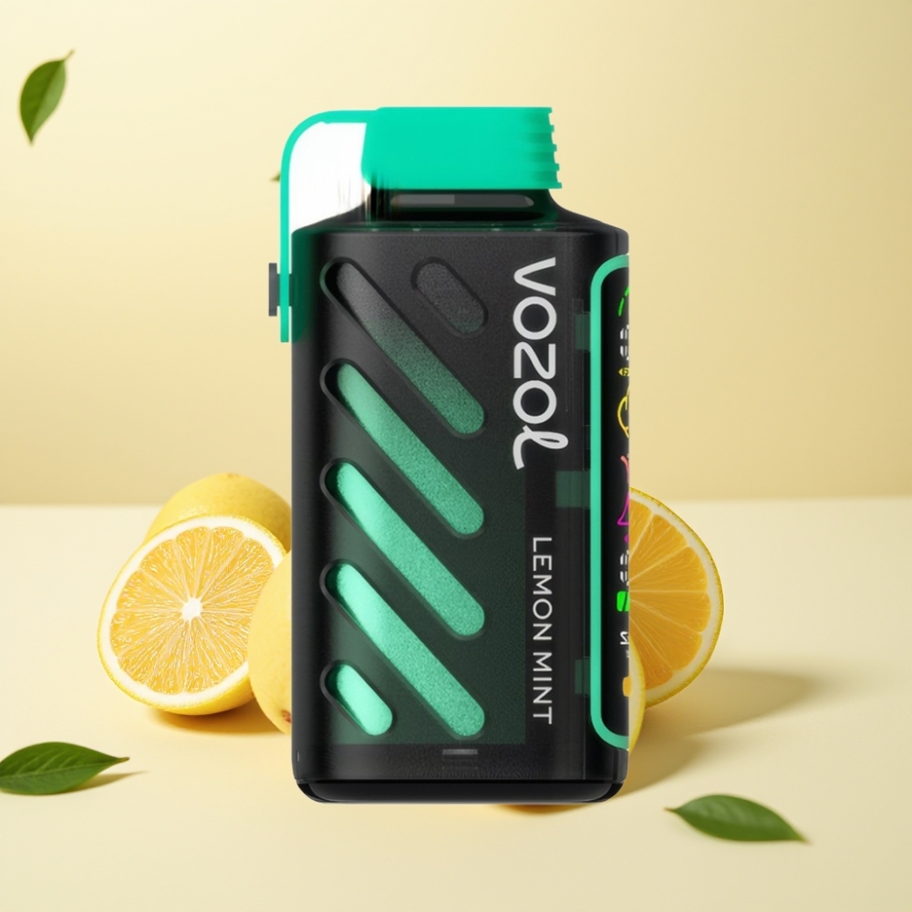 VOZOL Gear Power 20000 Puffs Dual Mesh Coil Full Screen Display Lămâie Mentă VOZOL Gear Power 20000 Puffs Dual Mesh Coil Full Screen Display Lămâie Mentă