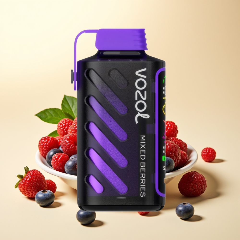 VOZOL Gear Power 20000 Puffs Dual Mesh Coil Full Screen Display Mixed Berries VOZOL Gear Power 20000 Puffs Dual Mesh Coil Full Screen Display Mixed Berries