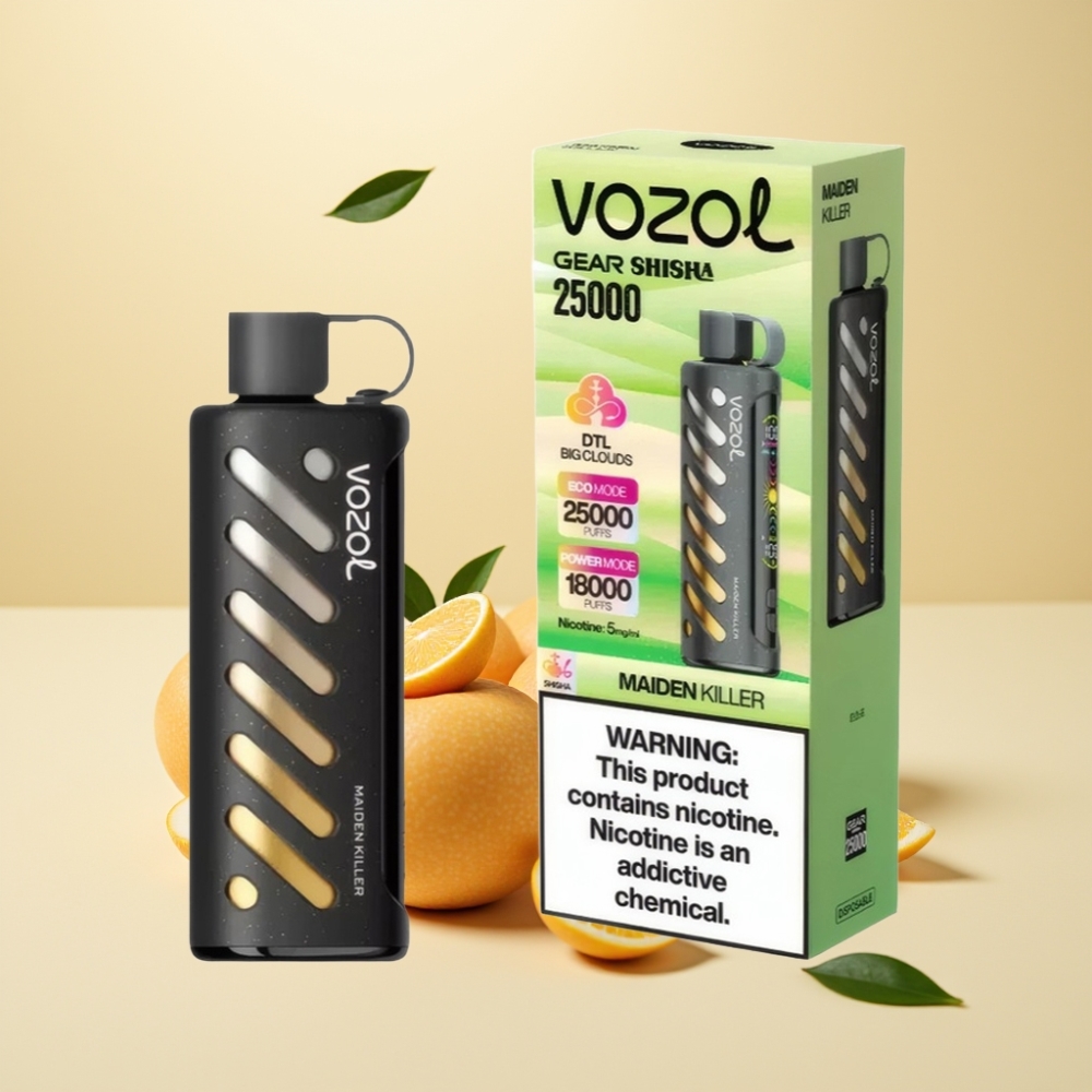 VOZOL Gear Shisha 25000 Puffs Dual Mesh Dual Modes Maiden Killer 5mg/ml