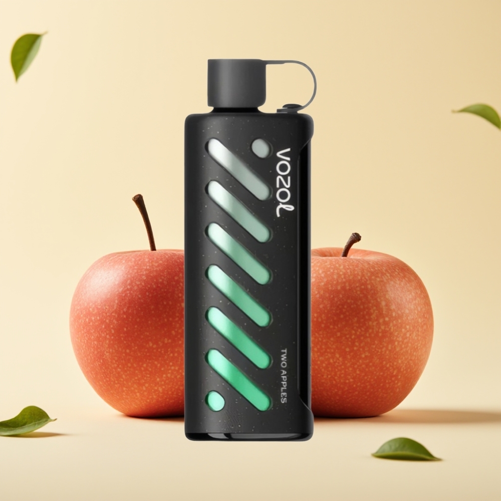VOZOL Gear Shisha 25000 Puffs Dual Mesh Dual Modes Two Apples 5mg/ml
