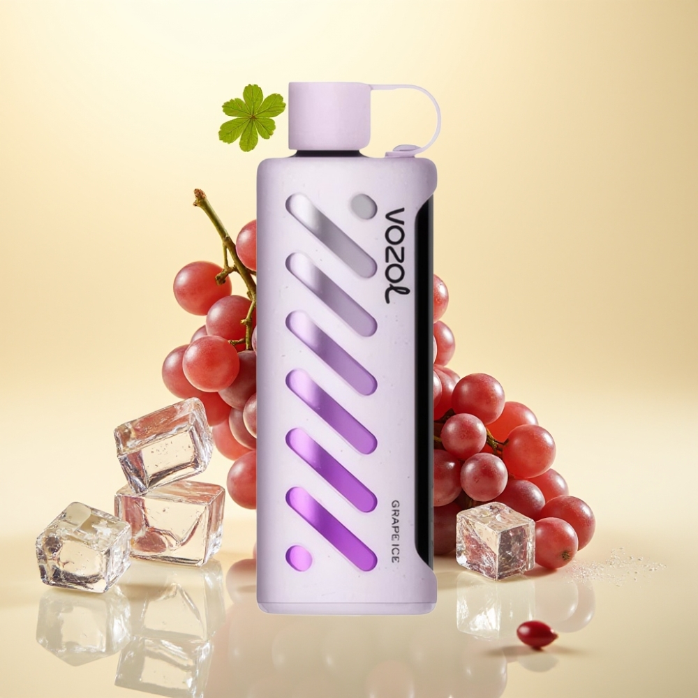 VOZOL Gear Shisha 25000 Puffs Dual Mesh Grape Ice S.i.L.C Tech 1000mAh