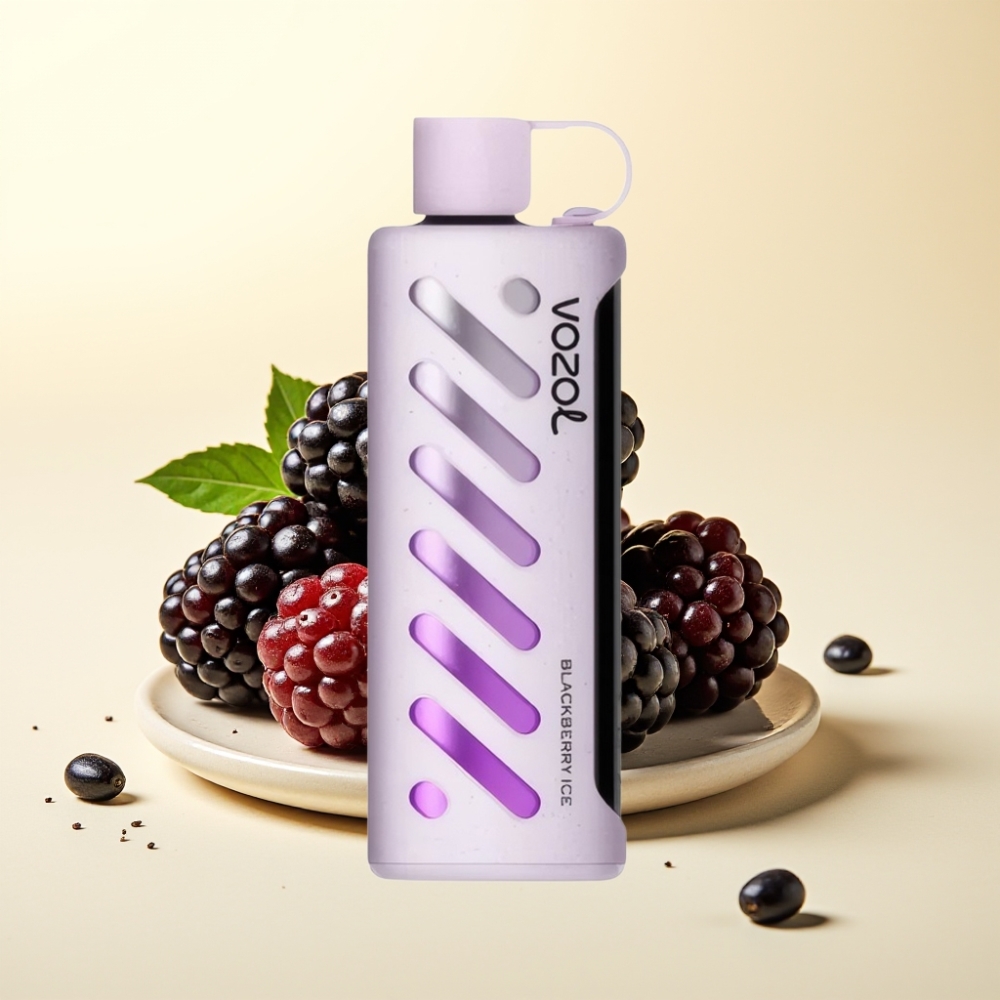 VOZOL Gear Shisha 25000 Puffs Dual Mesh S.i.L.C Tech Blackberry Ice