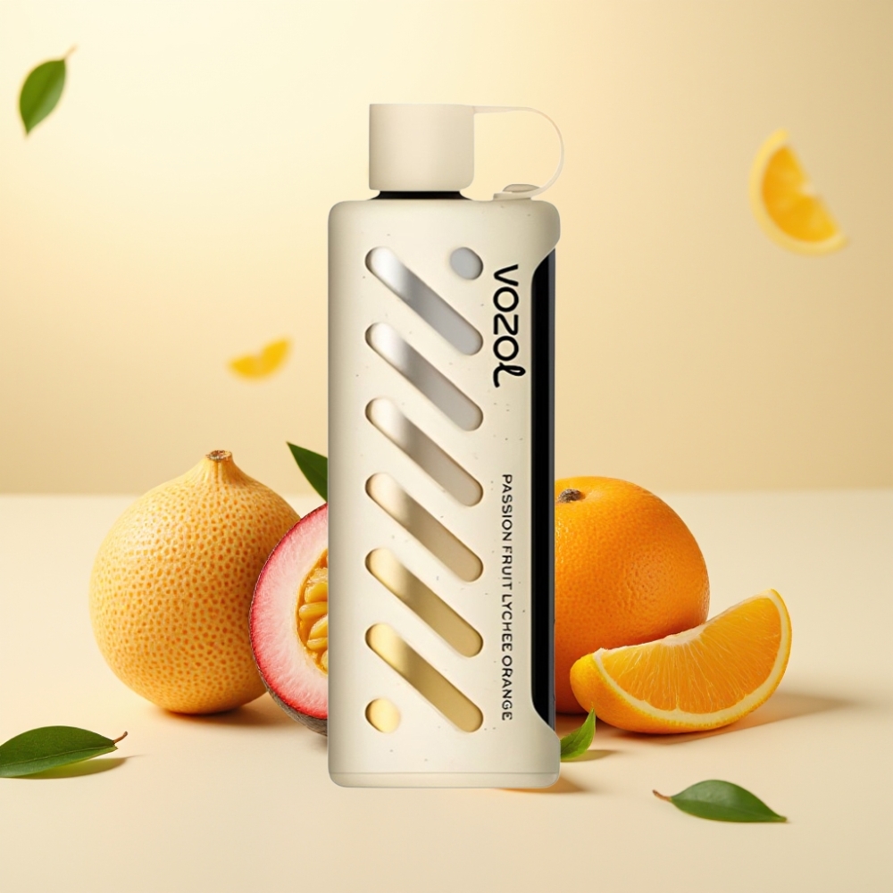 VOZOL Gear Shisha 25000 Puffs Passion Fruit Lychee Orange Dual Mesh S.i.L.C Tech