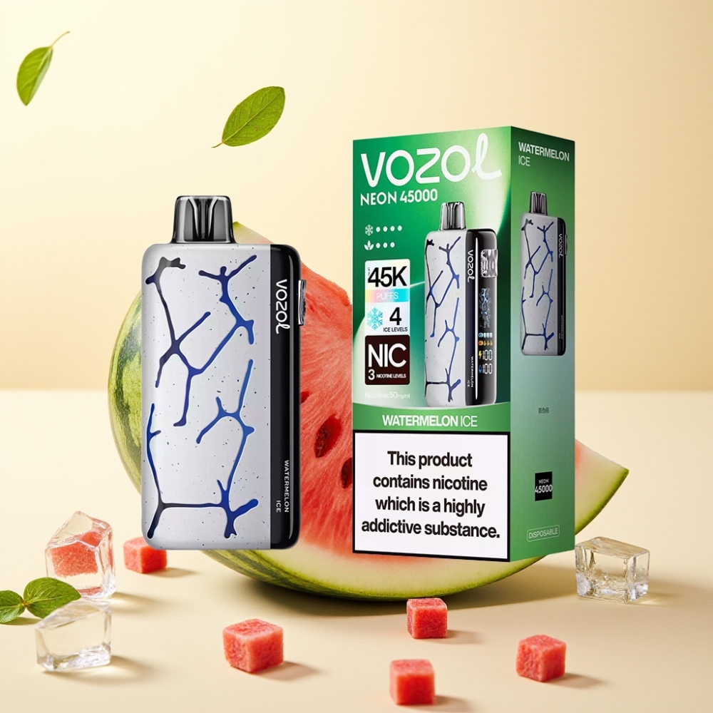 Vozol Neon 45000 Puffs Adjustable Ice Airflow Watermelon Ice Disposable Vape Vozol Neon 45000 Puffs Adjustable Ice Airflow Watermelon Ice Disposable Vape