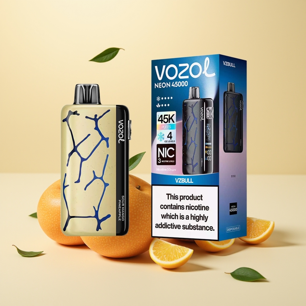Vozol Neon 45K 45000 Puffs Adjustable Ice Airflow VZbull Vozol Neon 45K 45000 Puffs Adjustable Ice Airflow VZbull
