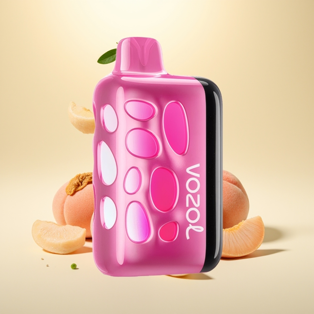 VOZOL RAVE 40000 Disposable Vape Glow Vibrant Peach Ice Beat-Synced Party Mode VOZOL RAVE 40000 Disposable Vape Glow Vibrant Peach Ice Beat-Synced Party Mode