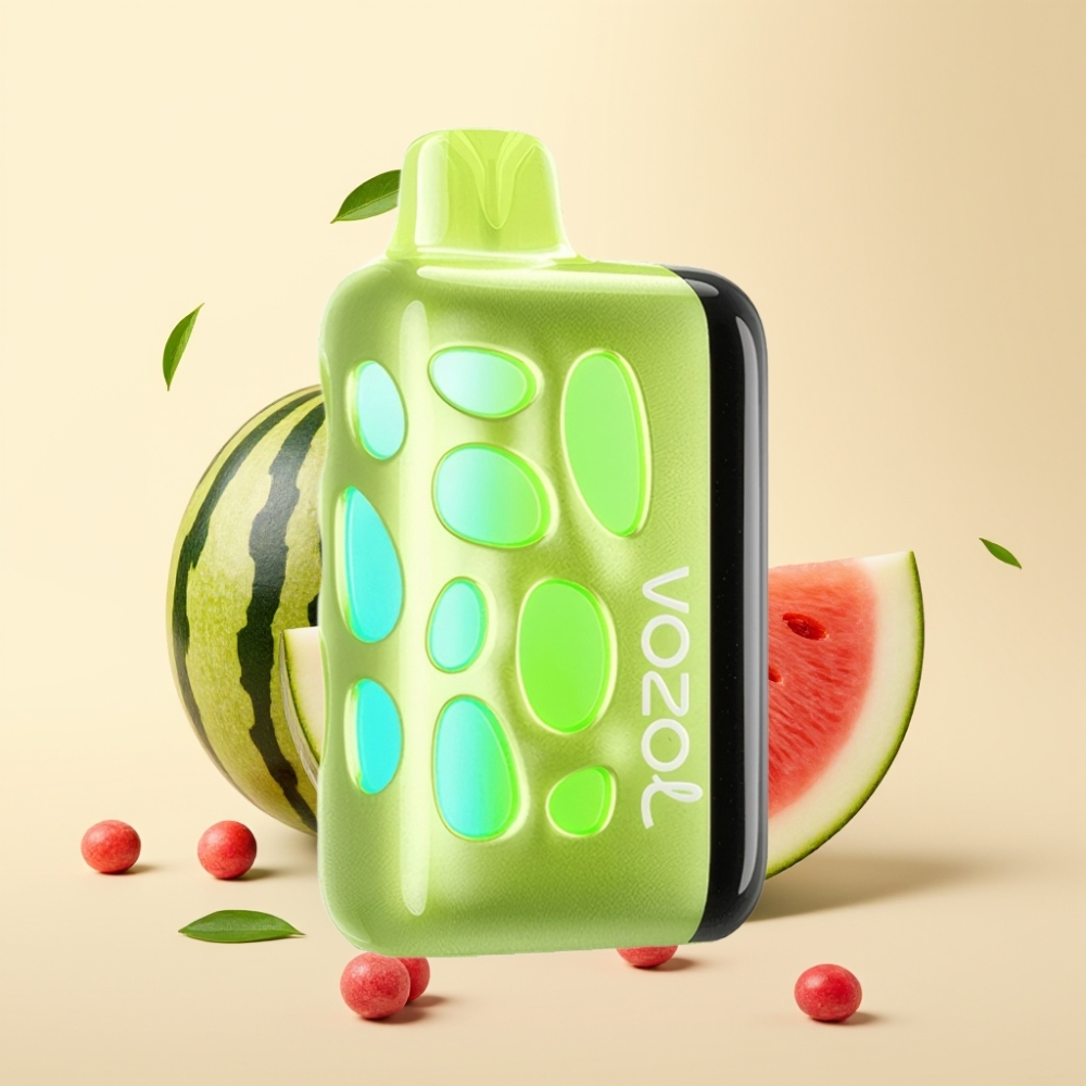 VOZOL RAVE 40000 Disposable Vape Piersică Bubblemint Glow Design Beat-Synced Party Mode