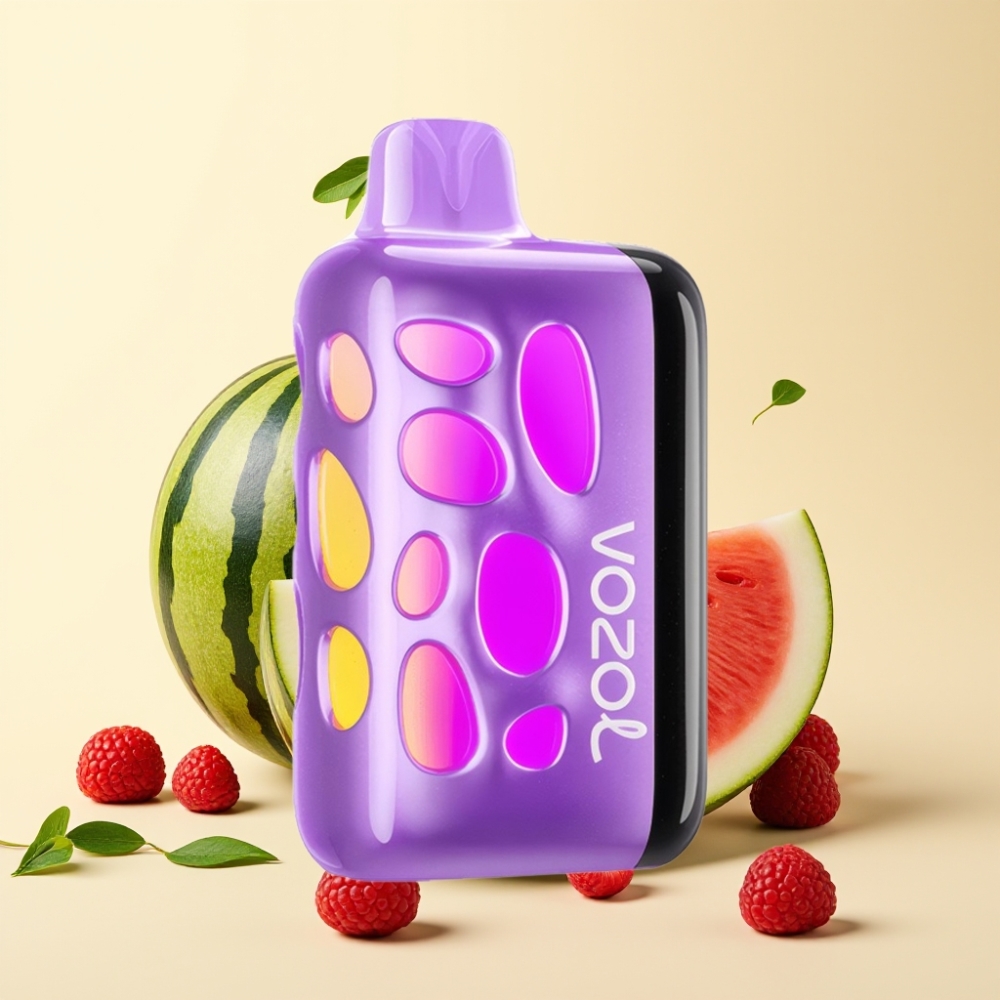 VOZOL RAVE 40000 Disposable Vape Piersică Zmeură Rancher Glow Design Beat-Synced Party Mode