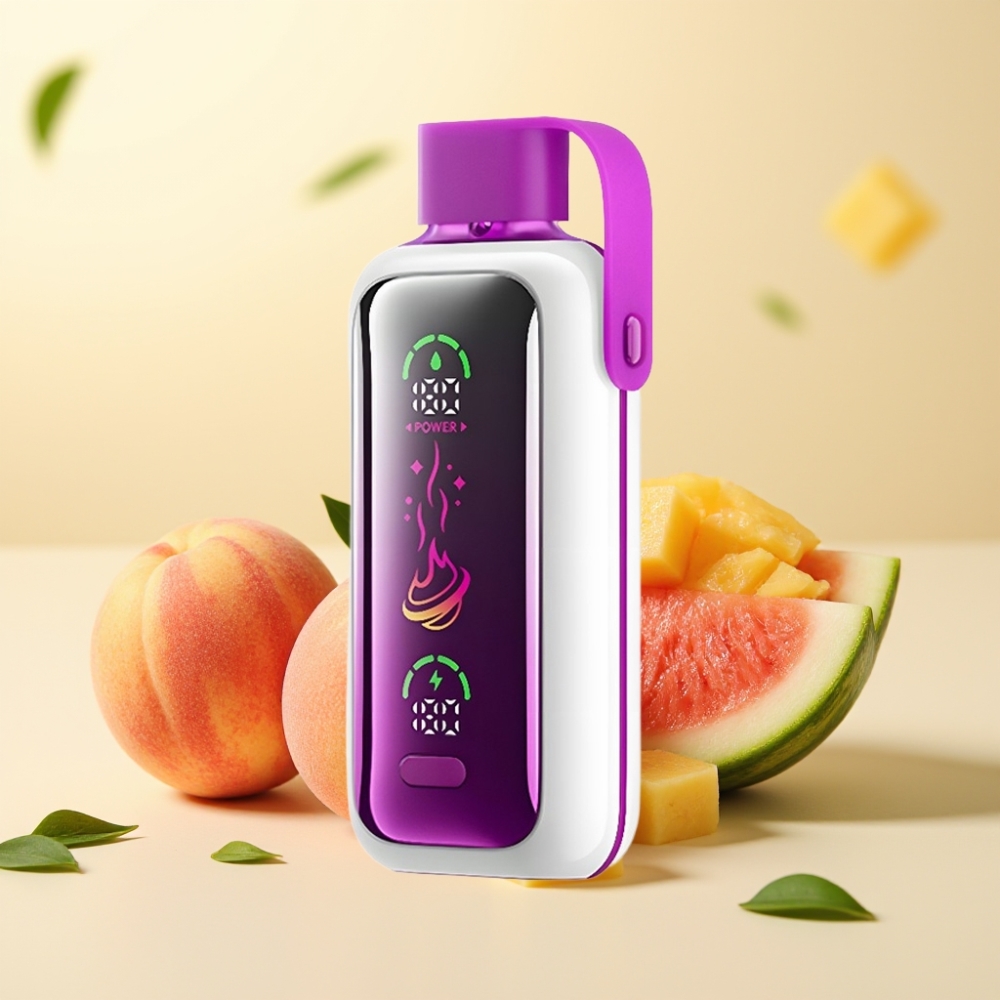 VOZOL Star 20000 Puffs Dual Mesh Peach Mango Watermelon 650mAh
