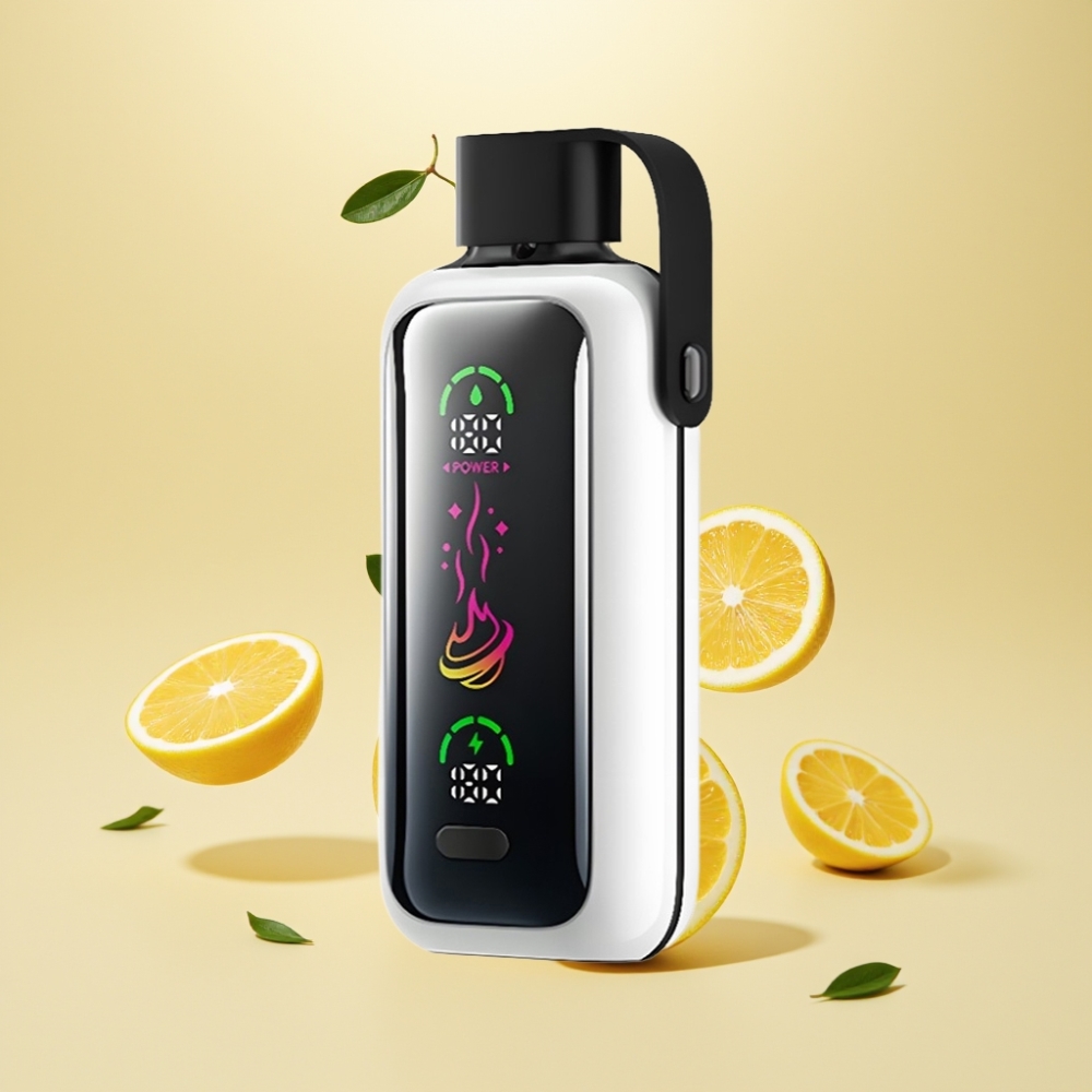 VOZOL Star 20000 Puffs Ecran HD 2.2" Dual Mesh Parfum Lămâie