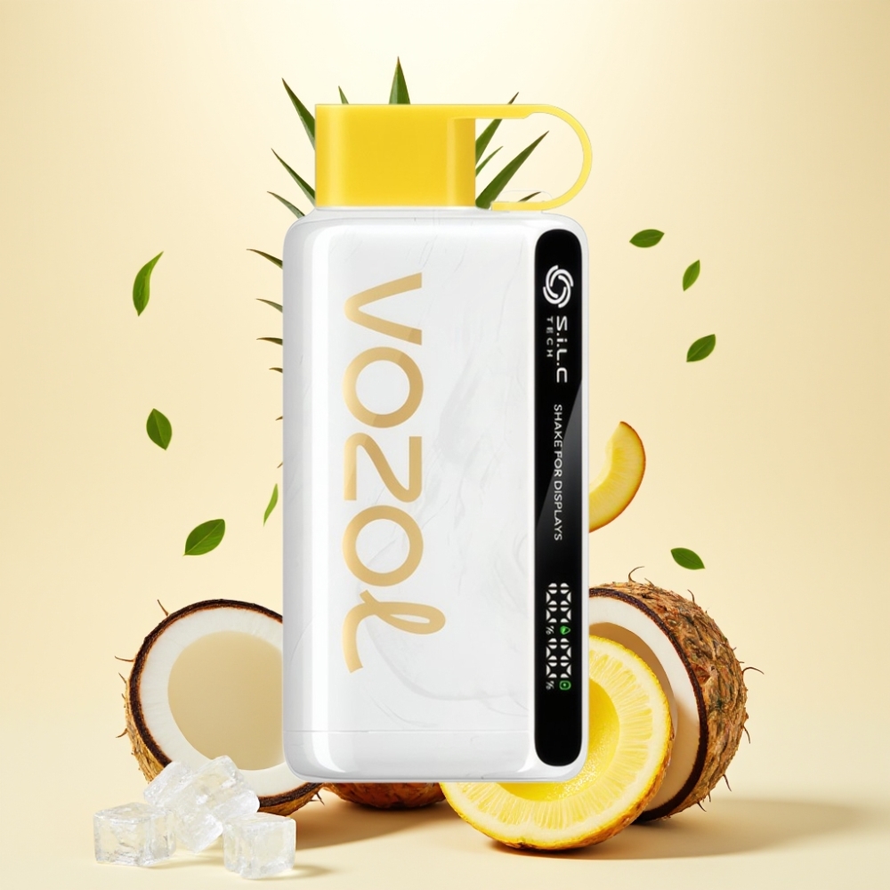 VOZOL STAR 9000/12000 Disposable Shake Display S.i.L.C TECH Ananas Cocos Gheata VOZOL STAR 9000/12000 Disposable Shake Display S.i.L.C TECH Ananas Cocos Gheata
