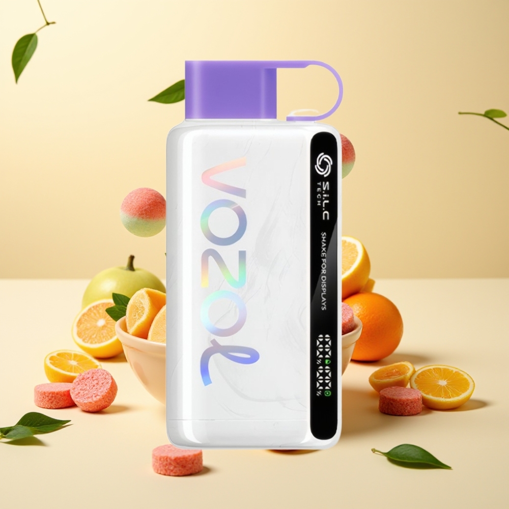 VOZOL STAR 9000/12000 Disposable Vape Bomboane Curcubeu, S.i.L.C TECH, 650mAh VOZOL STAR 9000/12000 Disposable Vape Bomboane Curcubeu, S.i.L.C TECH, 650mAh