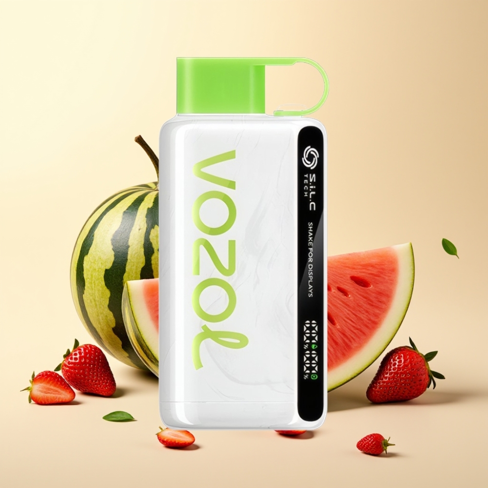 VOZOL STAR 9000/12000 Disposable Vape Capsule de Căpșuni și Pepene Verde cu S.i.L.C TECH și Încărcare Rapidă VOZOL STAR 9000/12000 Disposable Vape Capsule de Căpșuni și Pepene Verde cu S.i.L.C TECH și Încărcare Rapidă