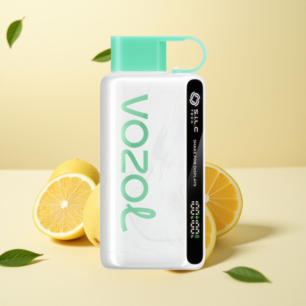 VOZOL STAR 9000/12000 Disposable Vape Lămâie Mentă cu S.i.L.C TECH și Încărcare 30% Mai Rapidă