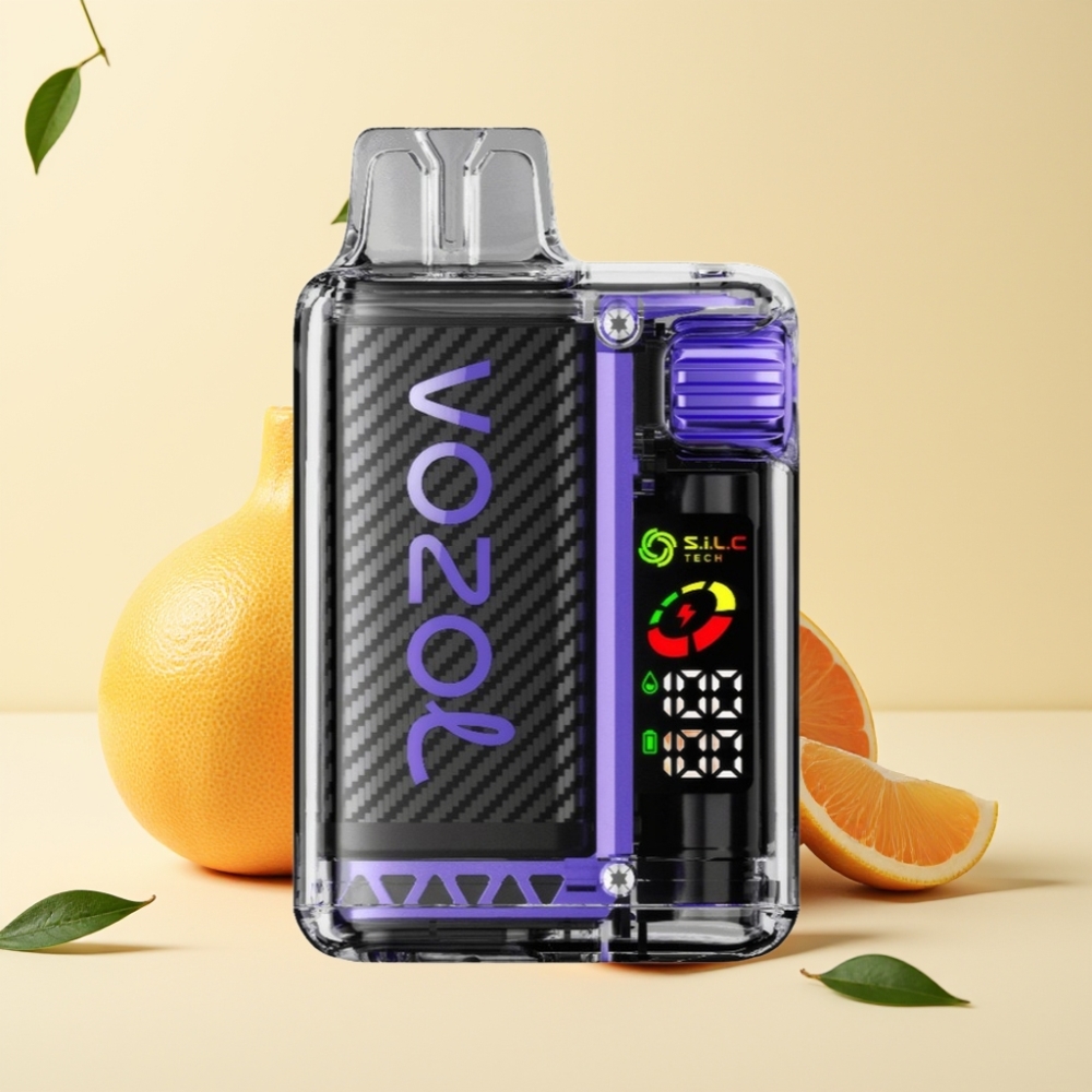 VOZOL Vista 20000 Puffs Rechargeable MTL Kit OLED Elderflower Grapefruit 2% Nicotine