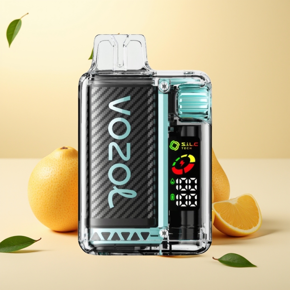 VOZOL Vista 20000 Puffs Rechargeable OLED MTL Sour Apple Ice 650mAh 2% TPD PCR