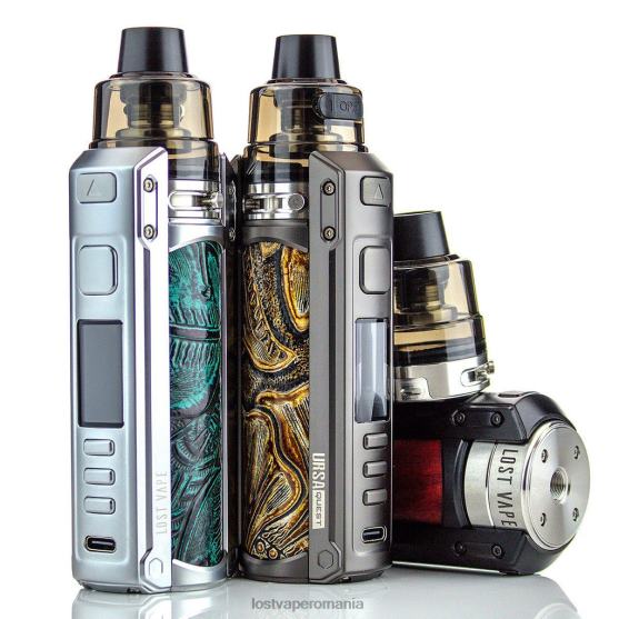 Lost Vape URSA Quest kit multiplu | 100w ss/lemn de inimă violet - Lost Vape wholesale VB8ZJ196