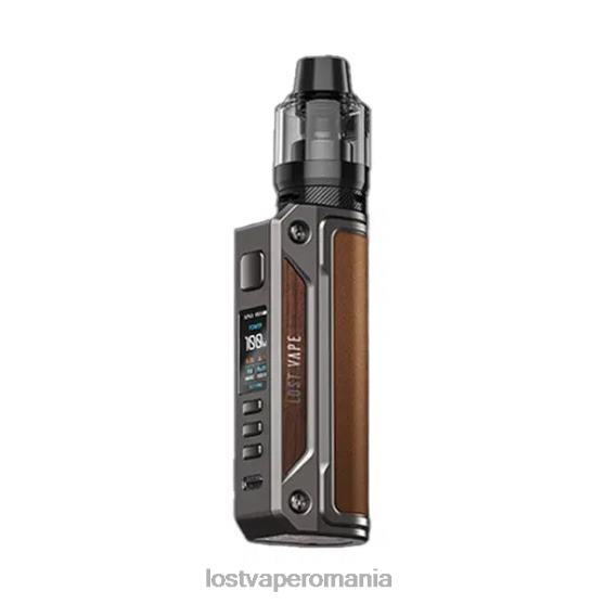 gunmetal/maro ocru