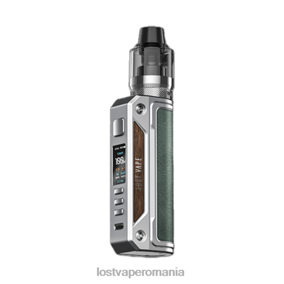 Lost Vape Thelema kit solo de 100 W ss/verde mineral - Lost Vape near me VB8ZJ13